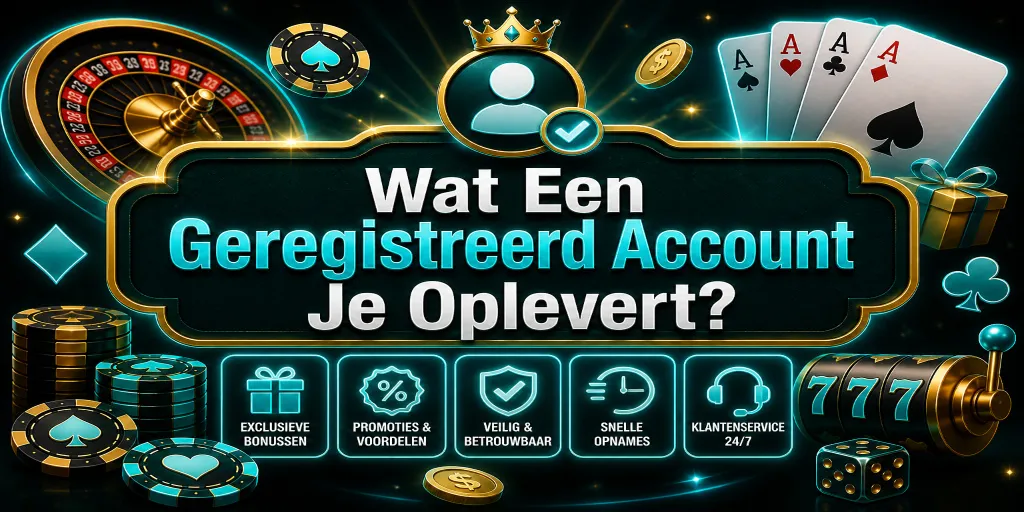 NvCasino Register Wat Een Geregistreerd Account Je Oplevert?
